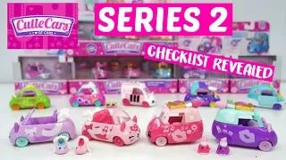 Cutie Cars Series 2 from Shopkins Review and Unboxing | Checklist Revealed Limited Edition