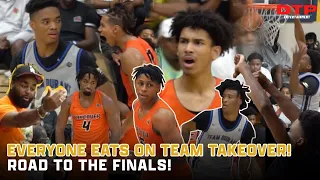 THE MOST DEPTH IN THE TOURNAMENT! TEAM TAKEOVER vs. TEAM DURANT PEACH JAM FINAL FOUR!