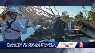 Mass. Task Force 1 conducting search and rescue work in Florida