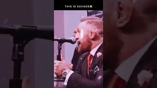 This Is Savage🔥🥶|#mcgregor #conormcgregor #shorts #short #shortvideo #youtubeshorts
