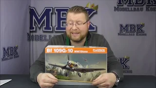 MBK unboxing #122 - 1:48 Bf 109G-10 WNF/Diana (Eduard 82161)