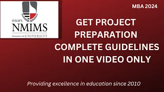 NMIMS Latest Project Guidelines 2024: Marking Scheme, Content, and Preparation Tips by Amrita Mam