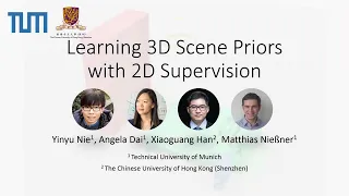 Learning 3D Scene Priors with 2D Supervision (CVPR'2023)