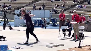 Ryan Crouser 23.56m 77’3.75”                 SHOT PUT WORLD RECORD