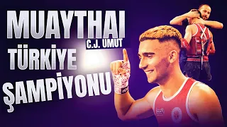 Öpücükle C.J. Türkiye Muaythai Şampiyonu!