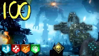 BO3 "ORIGINS" ROUND 100 CHALLENGE! (Black Ops 3 Zombies)