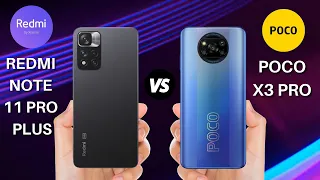 redmi note 11 pro plus vs poco x3 pro