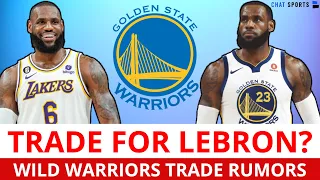 TRADE for LeBron James?! Warriors Trade Rumors + Klay Thompson Leaving In NBA Free Agency?