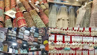 Mumbai Famous Market Nakhuda Mohalla | Mohammad Ali Road | Eid Shopping 2024🛍️ #Fashion #sale #suits