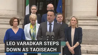 Leo Varadkar steps down as Taoiseach and Fine Gael leader