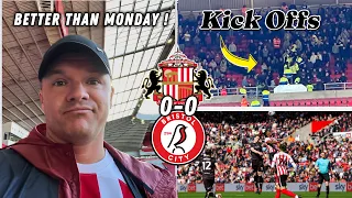 Sunderland vs Bristol City 0-0 FANS KICKED OUT IN THE AWAY END | Need To Be More Clinical