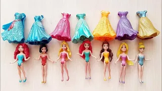 Disney Princess Doll Makeover ~ DIY Miniature Ideas for Barbie   Wig, Dress, Faceup, and More! DIY