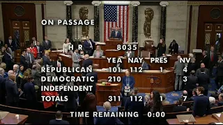 Дебаты и голосование в Палате представителей США о помощи Украине