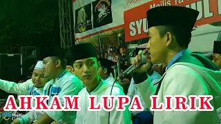 "JADI BAPER GUZ AZMI NGAKAK" AHKAM LARI GARA GARA LUPA LIRIK ... GAK GAK KONSEN SEMUA JADINYA