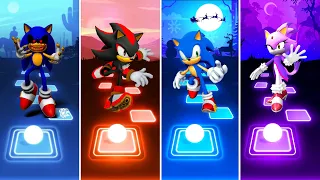 Sonic exe 🆚 Shadow Sonic 🆚 Sonic The Hedgehog 🆚 Blaze The Cat | Tiles Hop Sonic Team