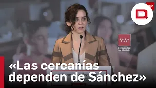 Ayuso planta cara a Sánchez: « Los 2.556 millones de Cataluña ya los quisiera yo»