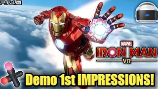 Iron Man VR Demo (PSVR/Pro) Live! 1st Impressions!!!