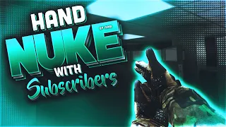 [Bullet Force] Hand Nuke Playing w Subscribers - Fastest Hand Nuke on YT!?