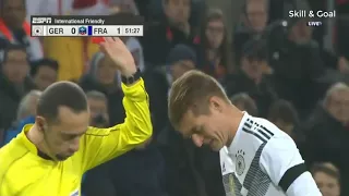 Toni Kroos vs France All (Friendly) 720p HD 14/Nov/2017