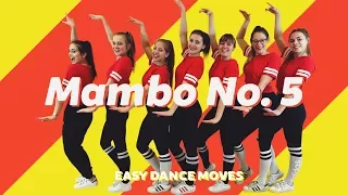"MAMBO NUMBER 5 - LOU BEGA" - Easy Dance Moves - Dansstudio Sarah Choreography - 90's REMIX
