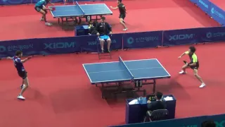 2016 ITTF Korea Open, Tristan Flore vs. Lin Gaoyuan, Game 5,6,7