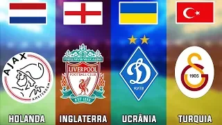 O MAIOR CLUBE DE CADA PAÍS DA EUROPA