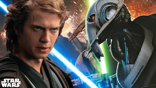 Why Palpatine Didn't Allow Grievous to Duel Anakin During the Clone Wars