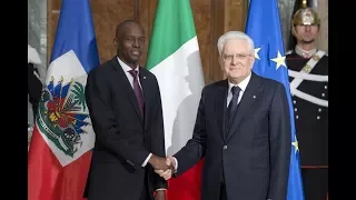 il Presidente Mattarella incontra il Presidente della Repubblica di Haiti