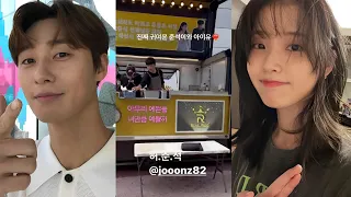 Park Seo Joon Thanks IU for Sending him a Coffee Truck on Set of Gyeongseong Creature