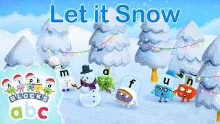 @officialalphablocks - Let it Snow! ❄️ ⛄️ | #Winter☃️ | Phonics