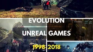 Evolution of Unreal Games 1998-2018