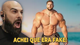 REAGINDO AO TREINO DO HULK DA VIDA REAL - O MAIOR PERSONAL DO MUNDO