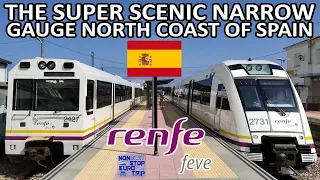 THE SUPER SCENIC NARROW GAUGE NORTH COAST OF SPAIN / RENFE FEVE REVIEW