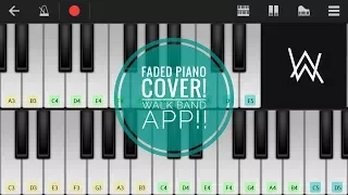Alan Walker - Faded PIANO COVER WALK BAND APP ANDROID