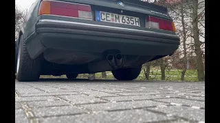 BMW 635 csi schmiedmann manifold catless cold start after few weeks