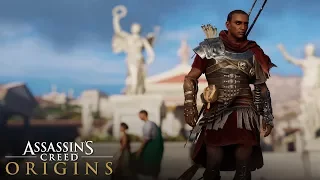 Assassin's Creed Origins - How to Unlock ROMAN LEGIONARY Outfit (Legendary Gear)