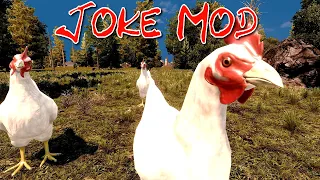 7 Days To Die - Joke Mod EP10 - A Giant Clucker of a Day! 🐔