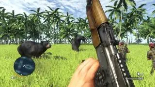 Far Cry 3 Map Editor AI Wildlife vs Humanity Part 1