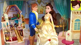 Muñeca de Princesa Bella Bailarina y Castillo de La Bella y La Bestia - Historias de Titi