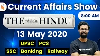 8:00 AM - Daily Current Affairs 2020 by Bhunesh Sir | 13 May 2020 | wifistudy