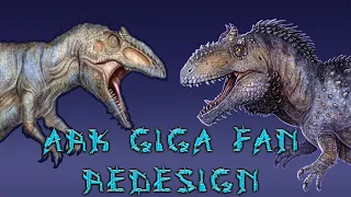 ARK Giga Fan Redesign | Fan Concept Commission | Art Process Speedpaint