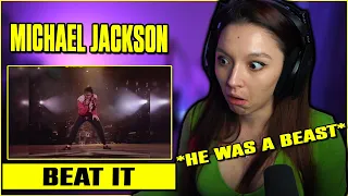 Michael Jackson- Beat It | FIRST TIME REACTION | (The Dangerous Tour) 1992