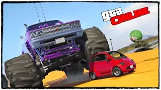 НОВЫЙ РЕЖИМ "КОШКИ-МЫШКИ". ЖМИ НА ГАЗ, ПОКА ТЕБЯ НЕ РАЗДАВИЛИ! GTA 5 ONLINE