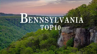 10 Best Places to Visit in Pennsylvania | Travel Video - 4K