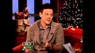 Cory Monteith on The Ellen Degeneres Show 06/12/12