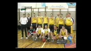 ARCHIWUM MASTER TV - Mecz koszykówki Absolwenci - Maturzyści ILO - 2001