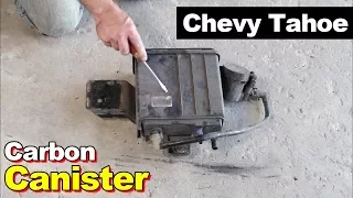 2005 Chevy Tahoe Fuel Filling Slowly PART 1 From Clogged Charcoal Canister Vent Lines