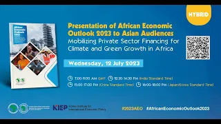 Presentation of the African Development Bank’s African Economic Outlook 2023 – English