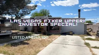 Las Vegas Fixer Upper project! Investor special! Fix & Flip. Homes for sale, 1618 Euclid Ave