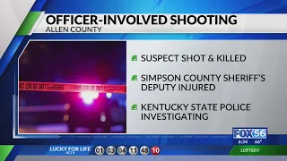 KSP: 1 dead, 1 injured following 'officer-involved shooting' in Allen County